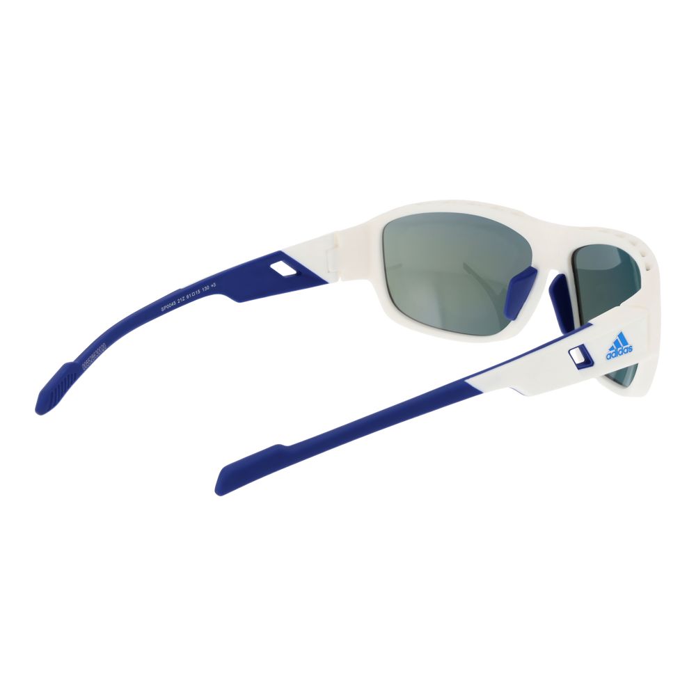 Adidas Weiße Sonnenbrille aus Kunststoff