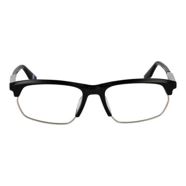 BMW Brille aus schwarzem Metall & Kunststoff (Gestell)