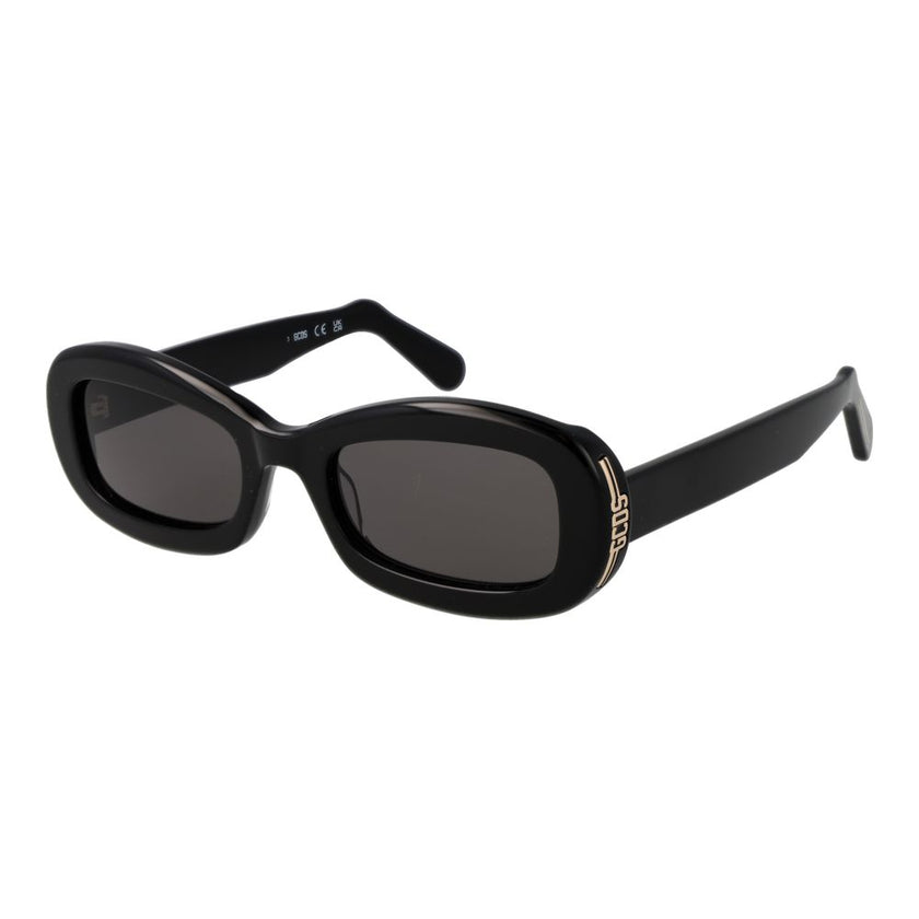 GCDS Schwarze Sonnenbrille aus Kunststoff