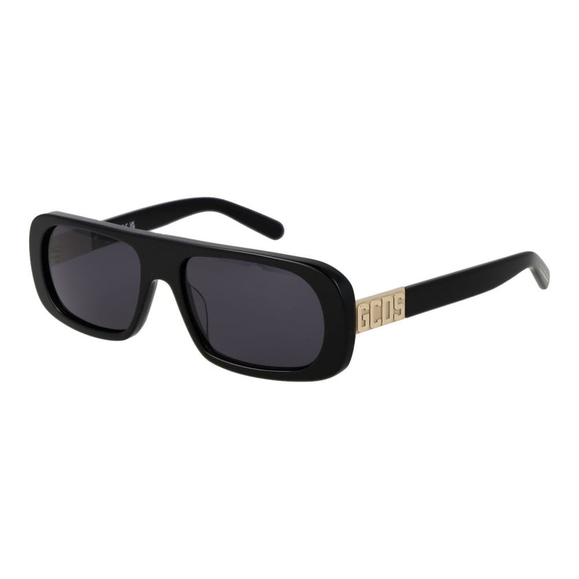 GCDS Schwarze Sonnenbrille aus Kunststoff
