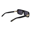 GCDS Schwarze Sonnenbrille aus Kunststoff
