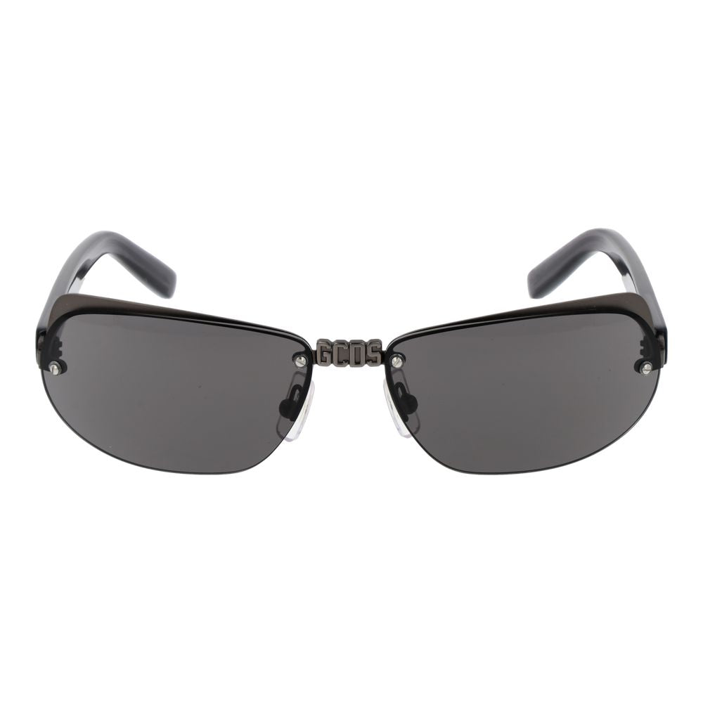 GCDS Graue Sonnenbrille aus Kunststoff