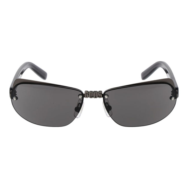 GCDS Graue Sonnenbrille aus Kunststoff