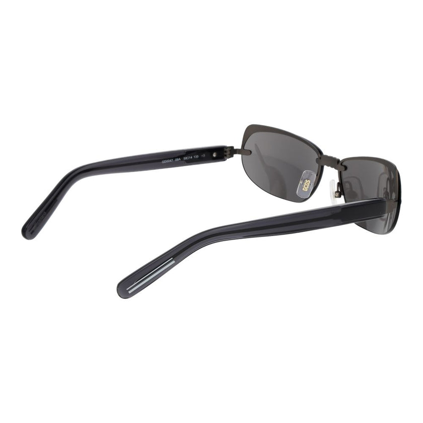 GCDS Graue Sonnenbrille aus Kunststoff