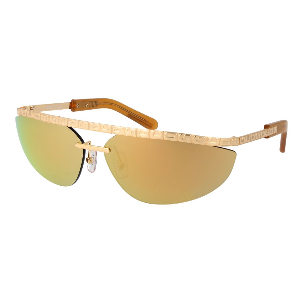 GCDS Sonnenbrille aus Goldmetall