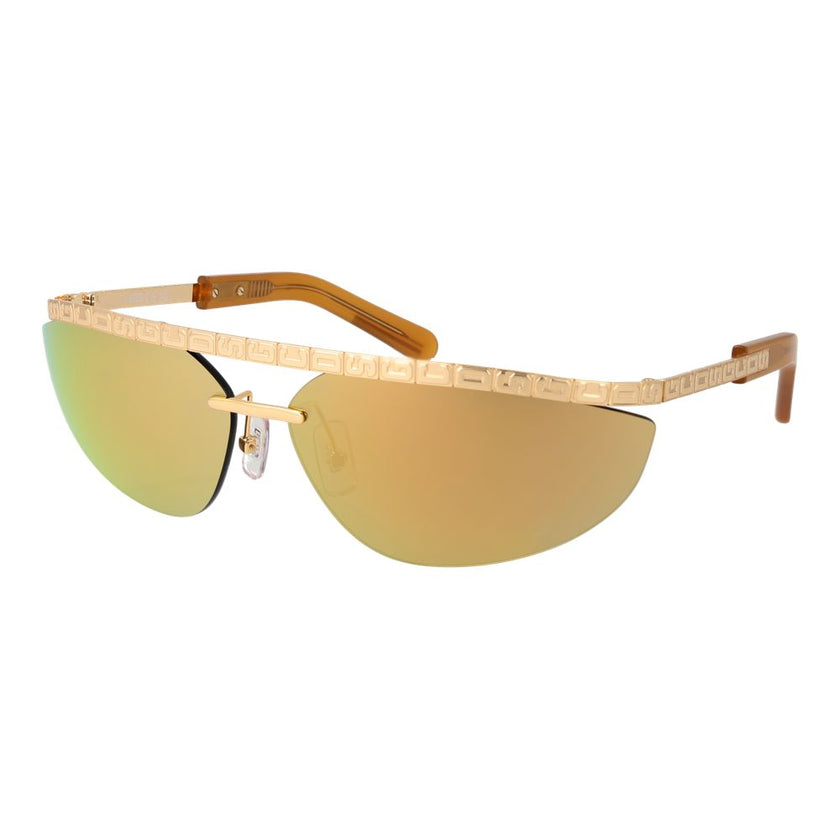 GCDS Sonnenbrille aus Goldmetall