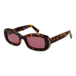 GCDS Braune Sonnenbrille aus Kunststoff