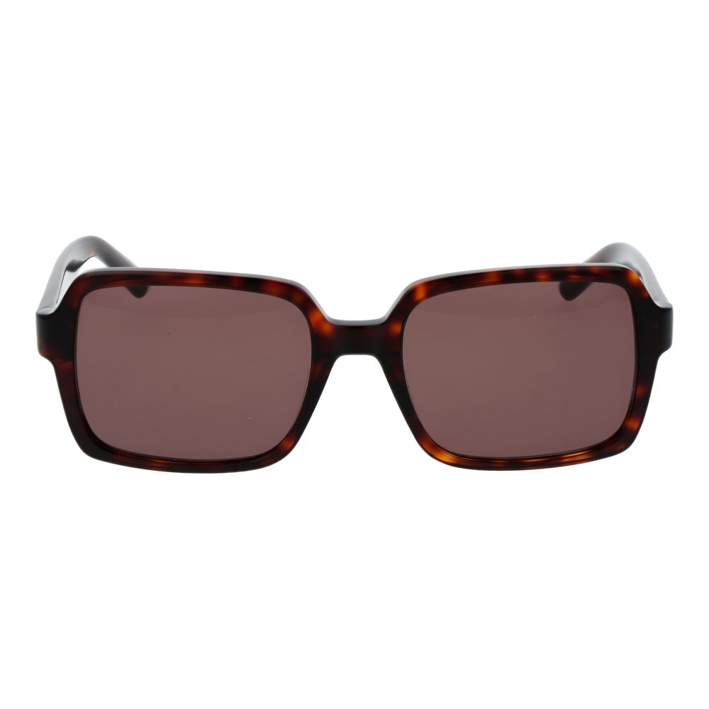 GCDS Braune Kunststoff-Sonnenbrille