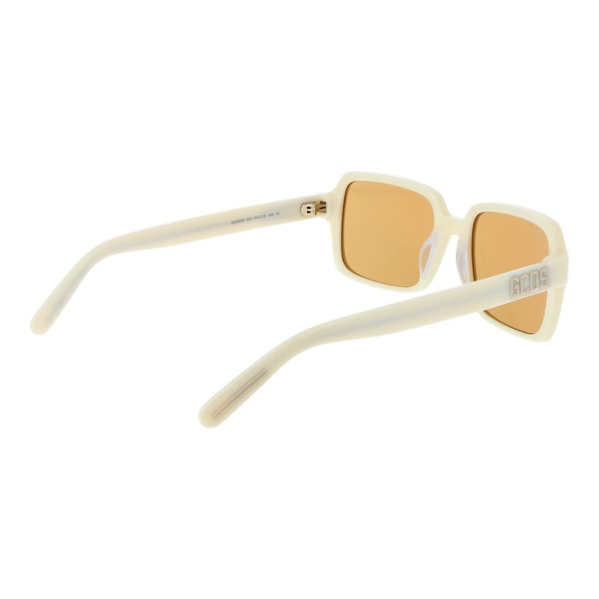 GCDS Beige Kunststoff-Sonnenbrille