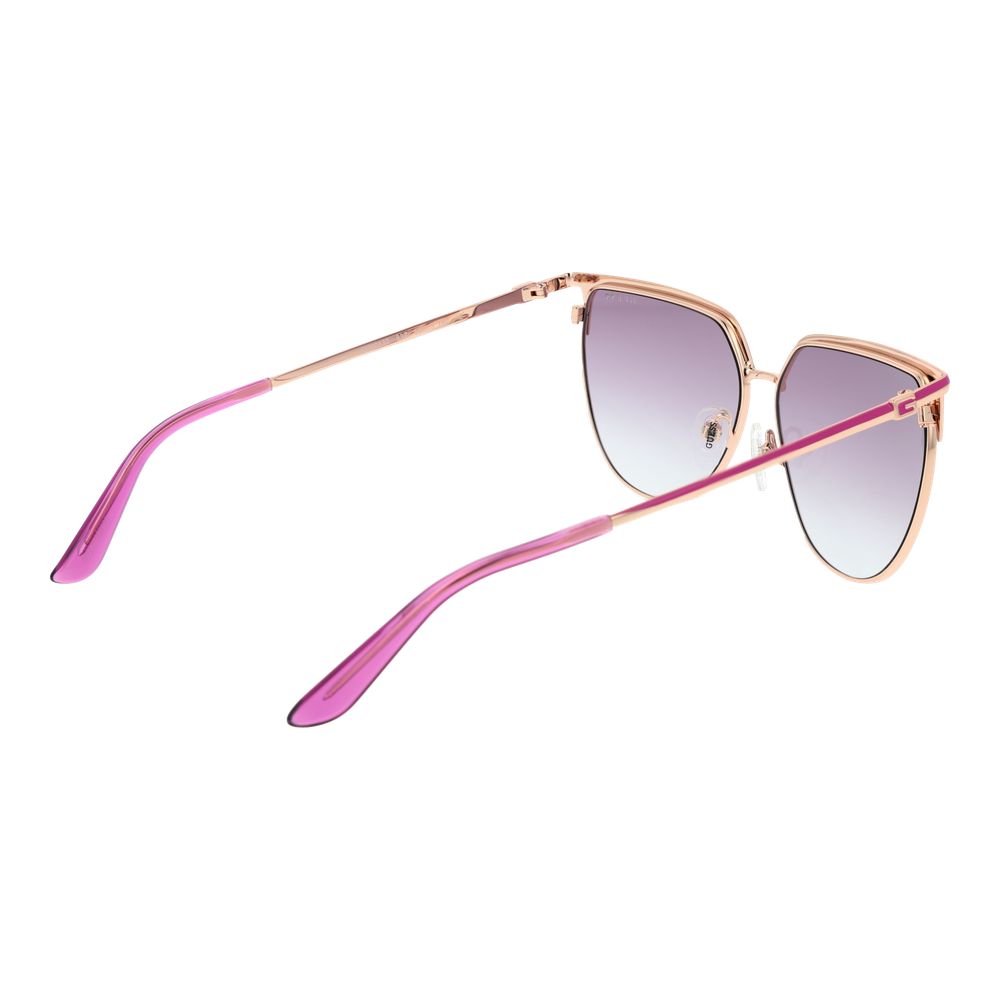 Guess Sonnenbrille aus Roségold-Metall