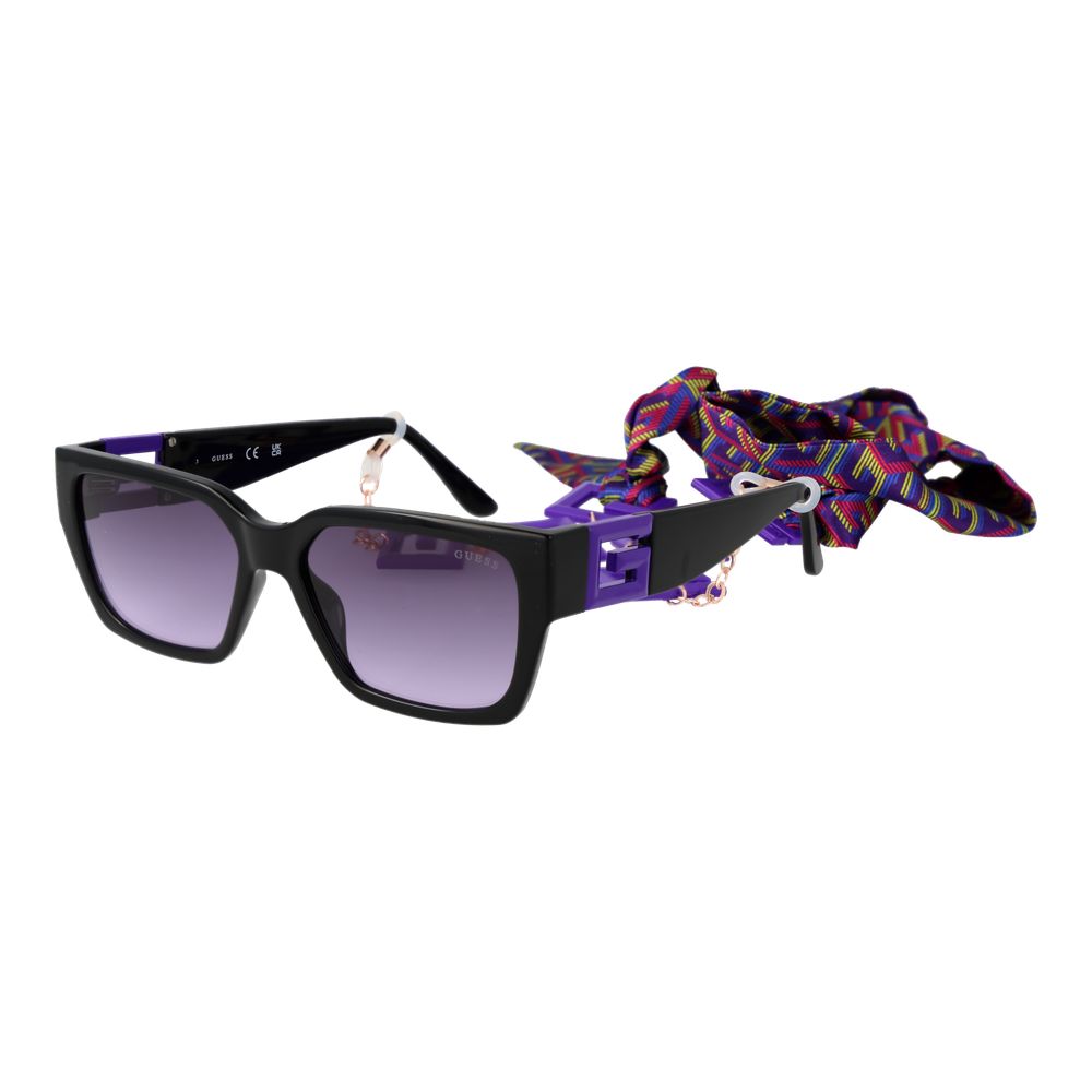 Guess Schwarze Sonnenbrille aus Kunststoff