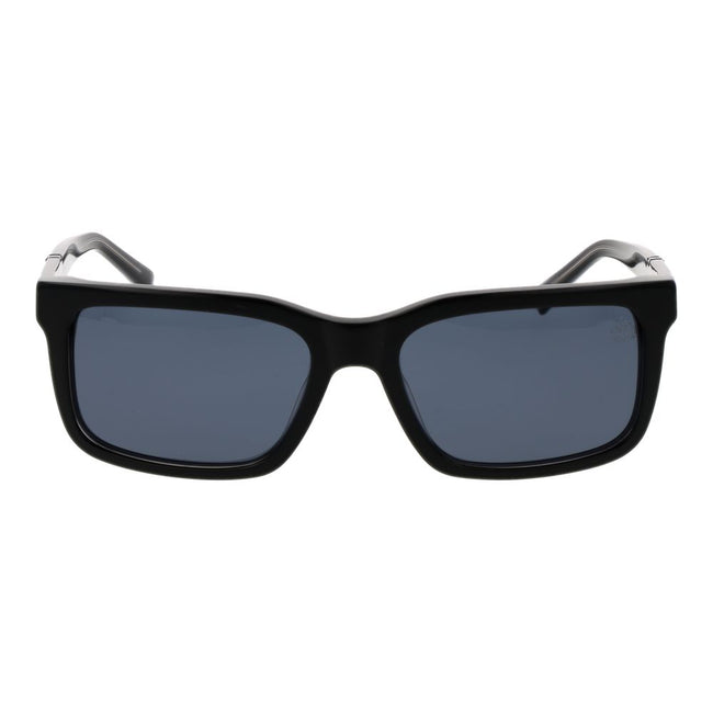 Timberland Schwarze Sonnenbrille aus Kunststoff