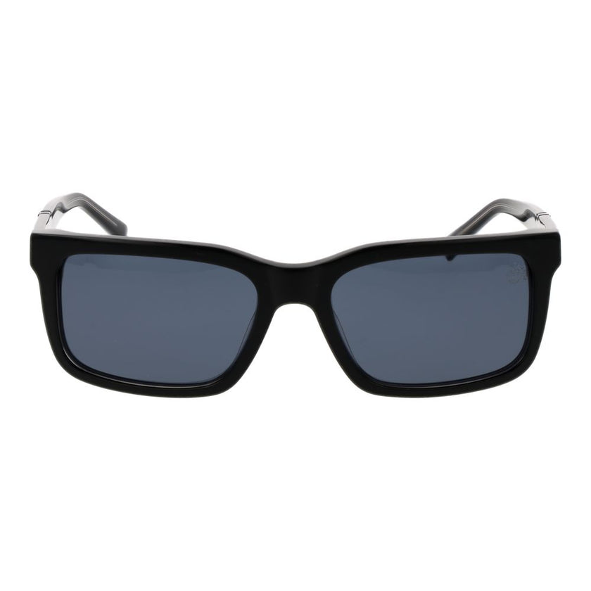 Timberland Schwarze Sonnenbrille aus Kunststoff