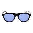 Web Blaue Sonnenbrille aus Kunststoff