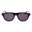 Web Schwarze Sonnenbrille aus Kunststoff