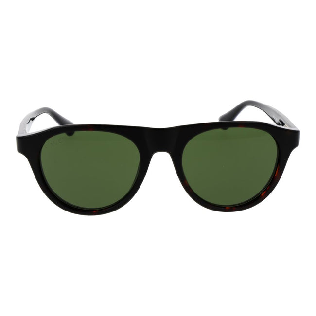 Web Sonnenbrille aus braunem Kunststoff