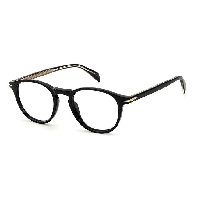 David Beckham Schwarze Brille aus Acetat (Gestell)