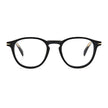 David Beckham Schwarze Brille aus Acetat (Gestell)