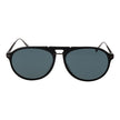 Web Schwarze Sonnenbrille aus Titan