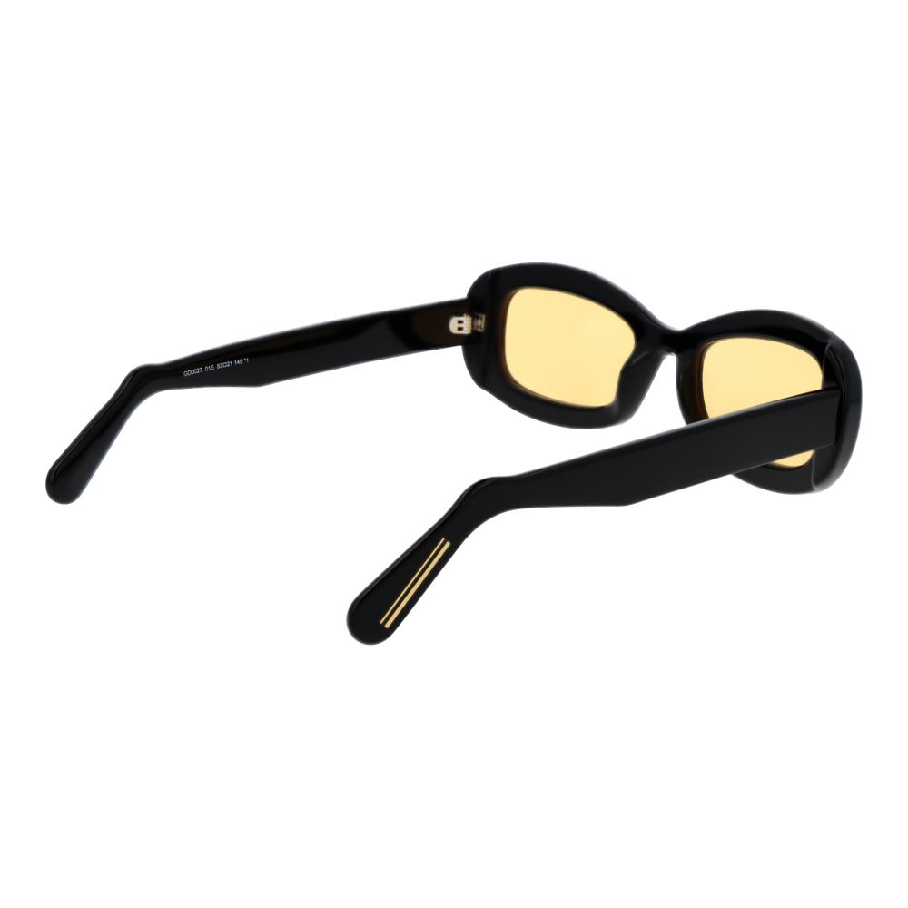 GCDS Schwarze Sonnenbrille aus Kunststoff
