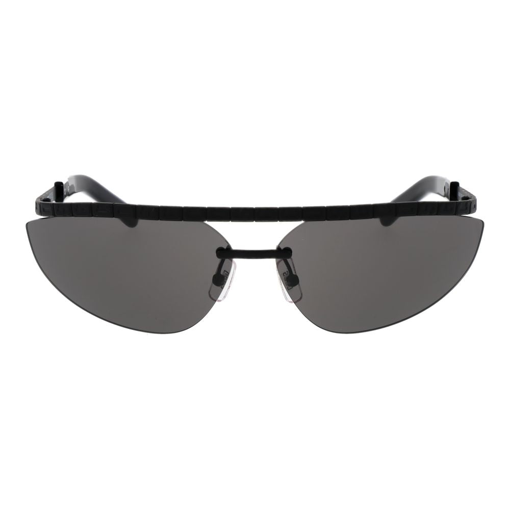 GCDS Schwarze Sonnenbrille aus Metall