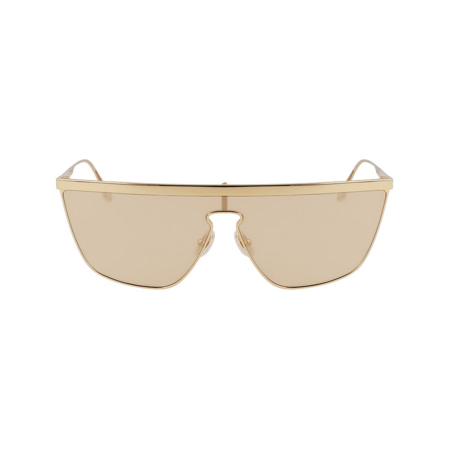 Victoria Beckham Sonnenbrille aus Goldmetall