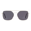 Andy Wolf Sonnenbrille aus silbernem Metall