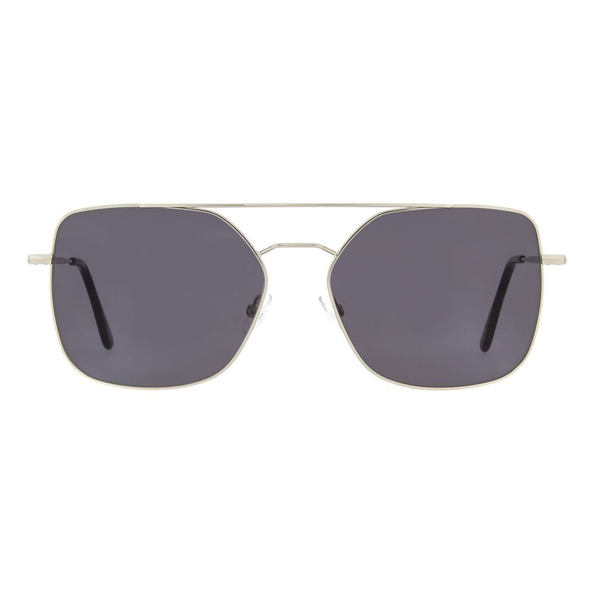 Andy Wolf Sonnenbrille aus silbernem Metall