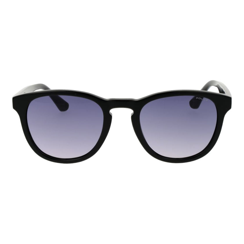 Police Sonnenbrille aus schwarzem Celluloseacetat