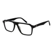Fila Brille mit schwarzen Cellulose-Acetat-Gestellen