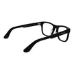 Police Brille mit schwarzen Cellulose-Acetat-Gestellen
