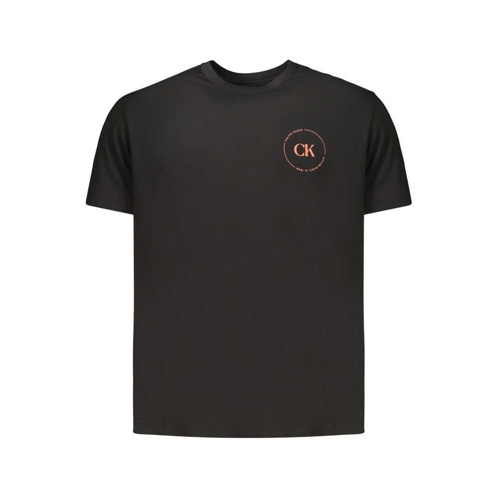 Calvin Klein Men's Black Cotton T-Shirt