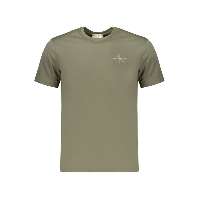 Calvin Klein Grünes Baumwoll-T-Shirt für Herren