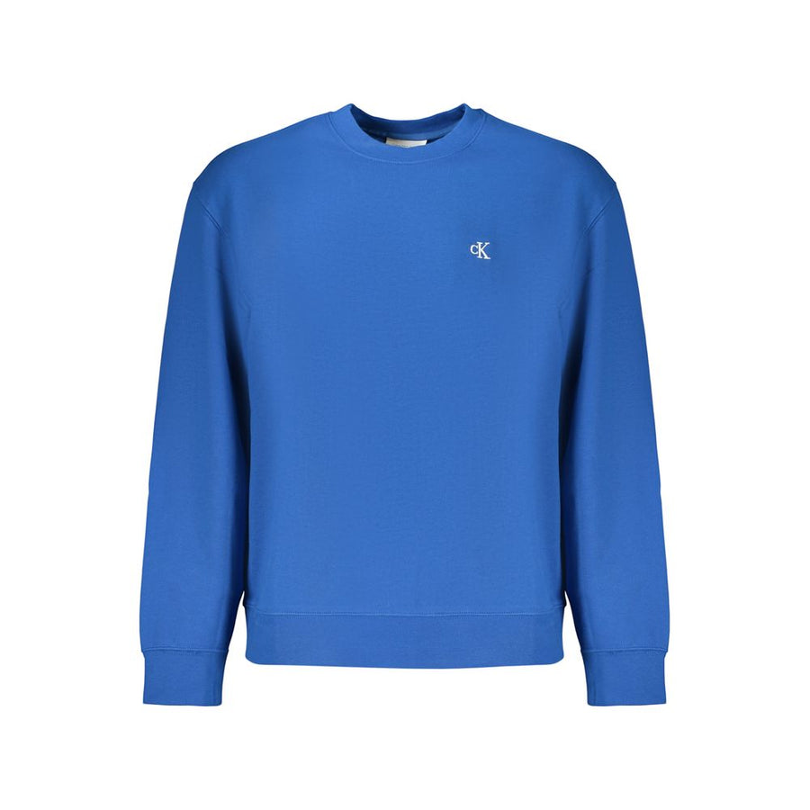 Calvin Klein Men's Blue Cotton Sweatshirt