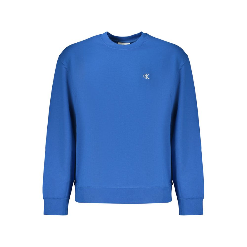 Calvin Klein Blaues Baumwoll-Sweatshirt für Herren