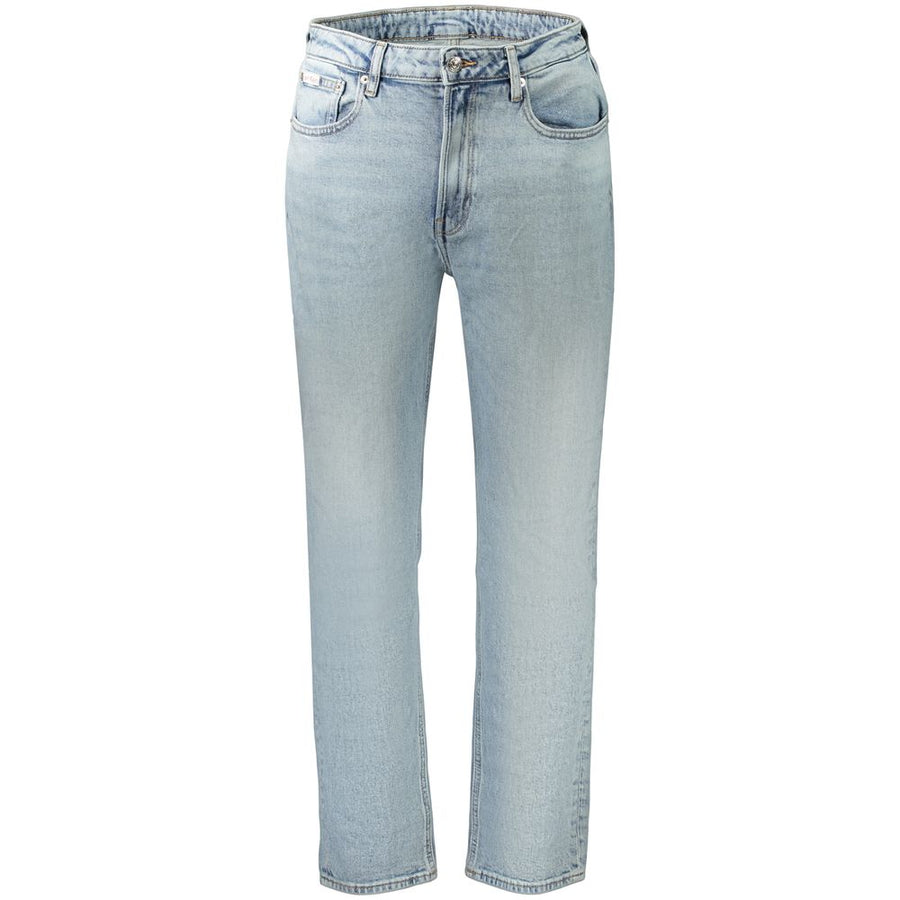 Calvin Klein Azzurro Baumwoll-Jeans für Damen