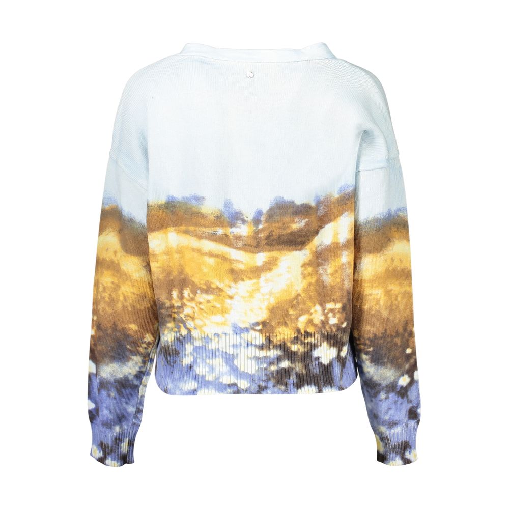 Desigual Azzurro Women's Cotton Sweater