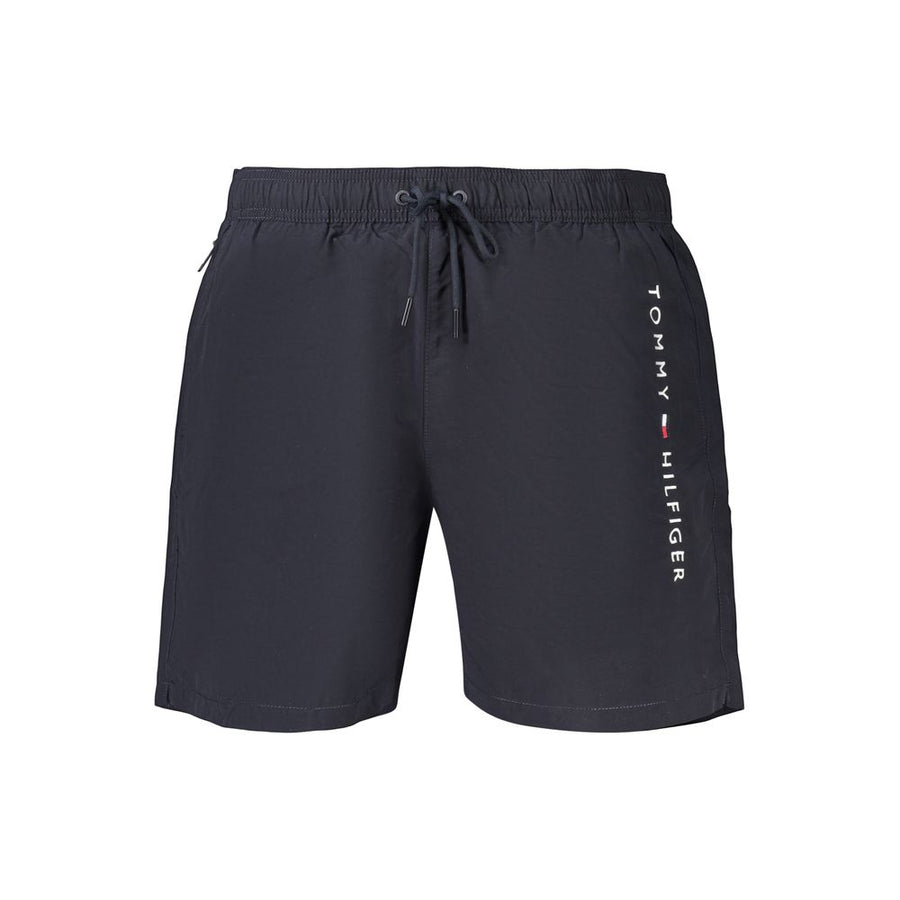 Tommy Hilfiger Blaue Herren-Badeshorts aus Polyester