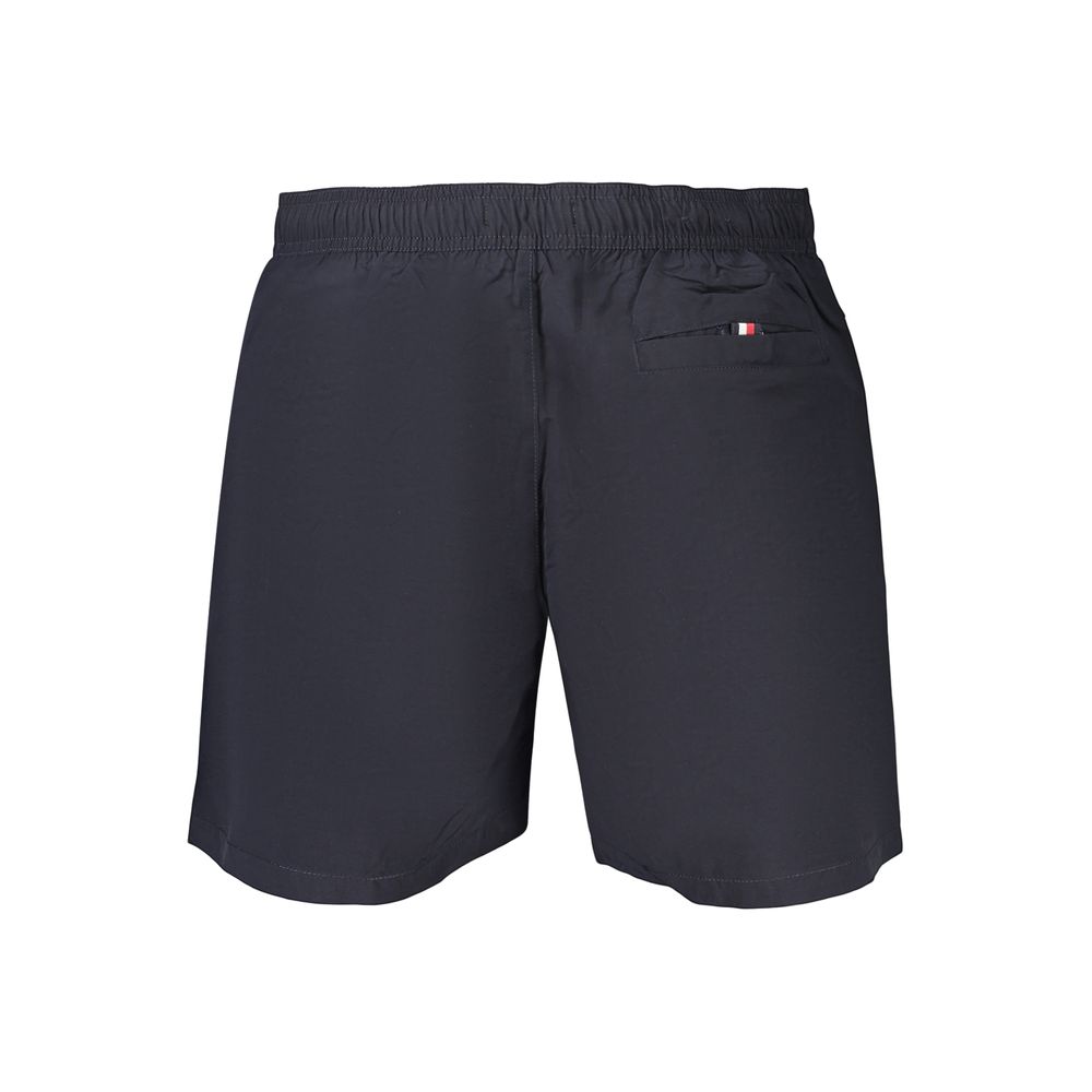 Tommy Hilfiger Blaue Herren-Badeshorts aus Polyester