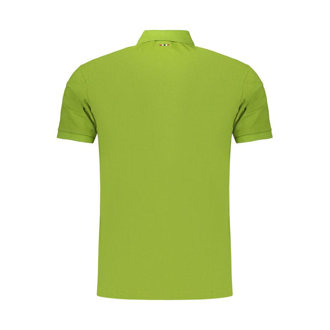 Napapijri Herren-Poloshirt Verde aus Baumwolle