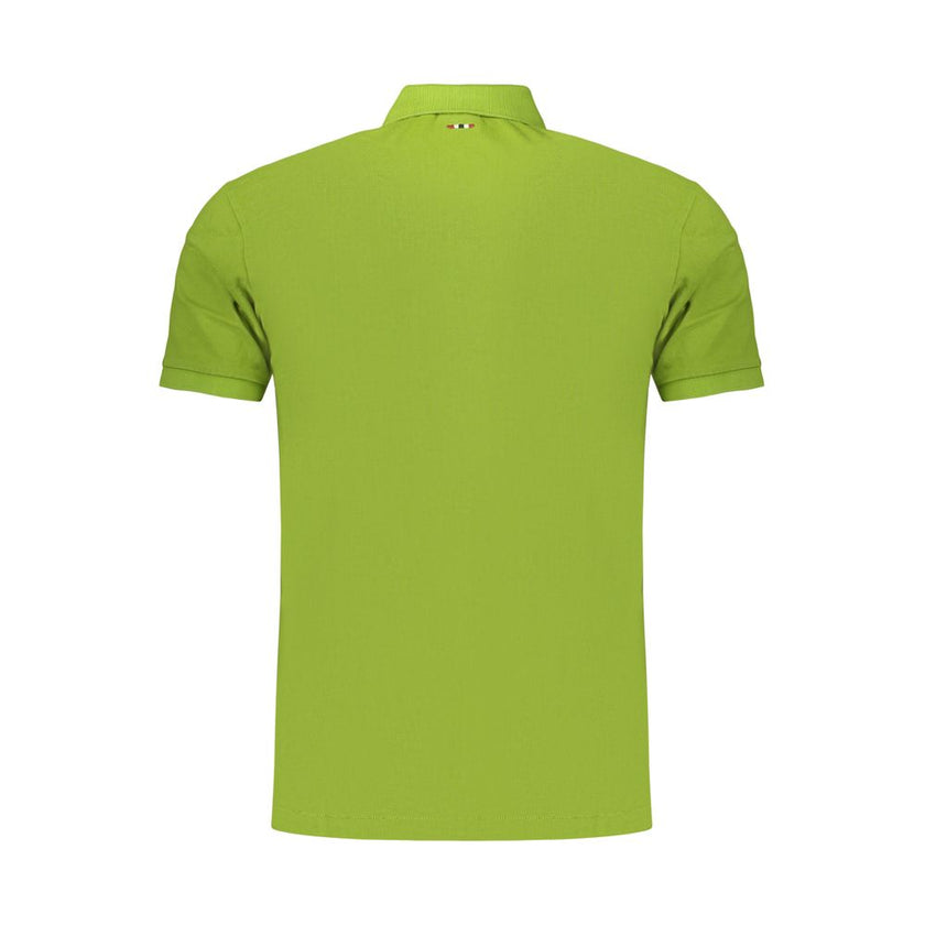 Napapijri Herren-Poloshirt Verde aus Baumwolle
