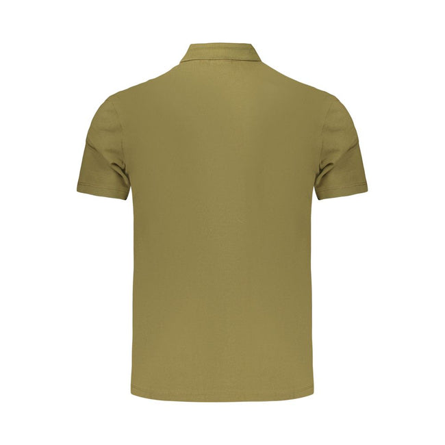 Napapijri Grünes Herren-Poloshirt aus Baumwolle