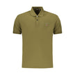 Napapijri Grünes Herren-Poloshirt aus Baumwolle