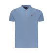 Norway 1963 Azzurro Baumwoll-Poloshirt für Herren