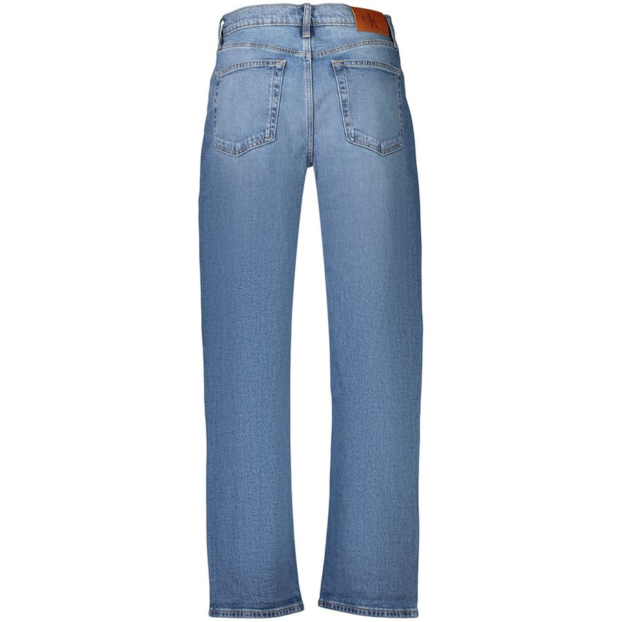 Calvin Klein Damen-Jeans aus Baumwolle in Blau