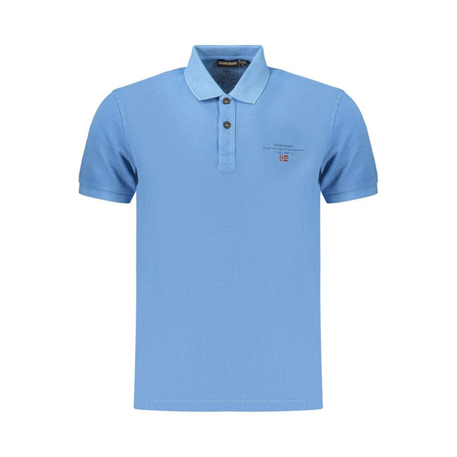 Napapijri Azzurro Baumwoll-Poloshirt für Herren
