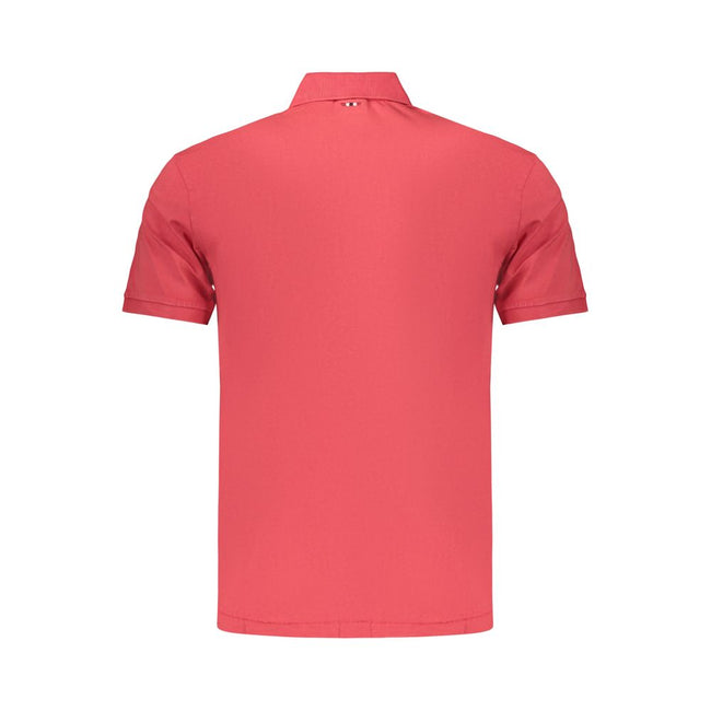 Napapijri Rosso Baumwoll-Poloshirt für Herren