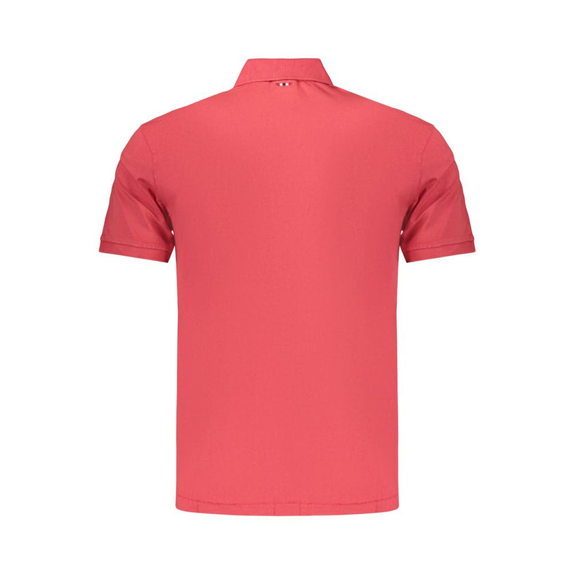 Napapijri Rosso Baumwoll-Poloshirt für Herren