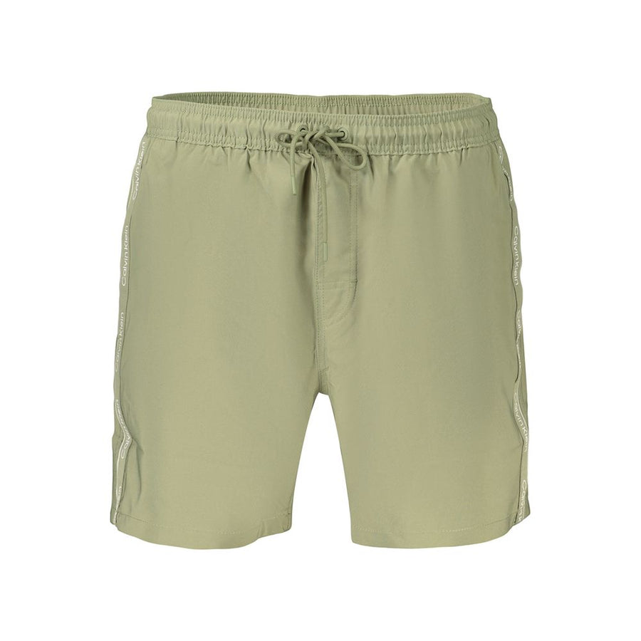 Calvin Klein Grüne Badeshorts aus Polyester für Herren