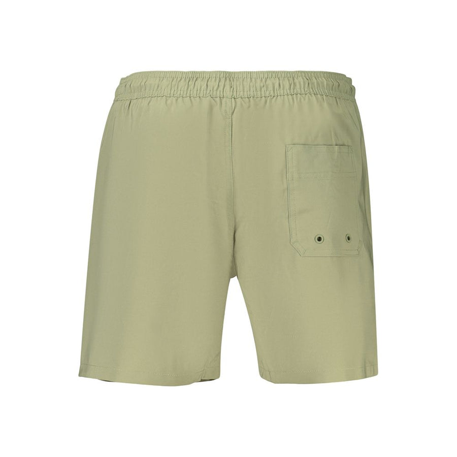 Calvin Klein Grüne Badeshorts aus Polyester für Herren